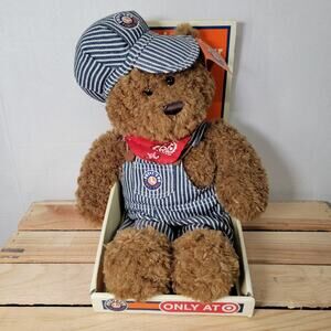 Lionel Engineer Bear Plush - NEW